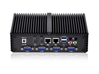  Q450 Mini industrial computer box Production of Fanless with Multiple Serial Ports Industry Mini PC Box
